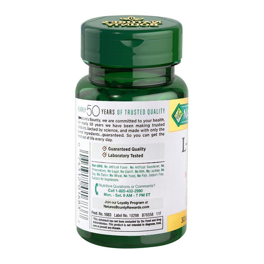 Nature's Bounty L-Carnitine 500mg , 30 Caplets