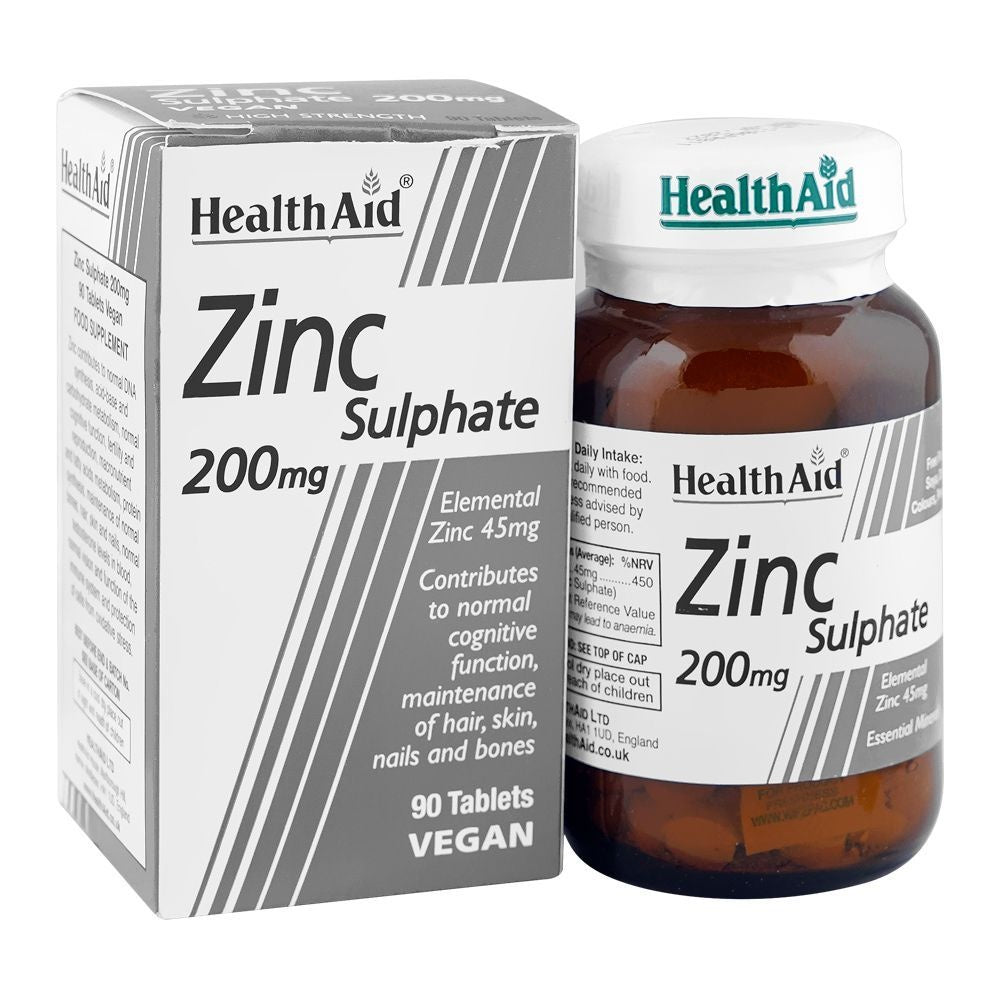 HealthAid Zinc Sulphate,90 Tablets