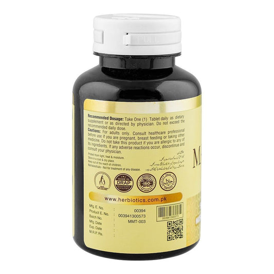 Herbiotics Magnesium Glycinate 500mg, 60 Tablets