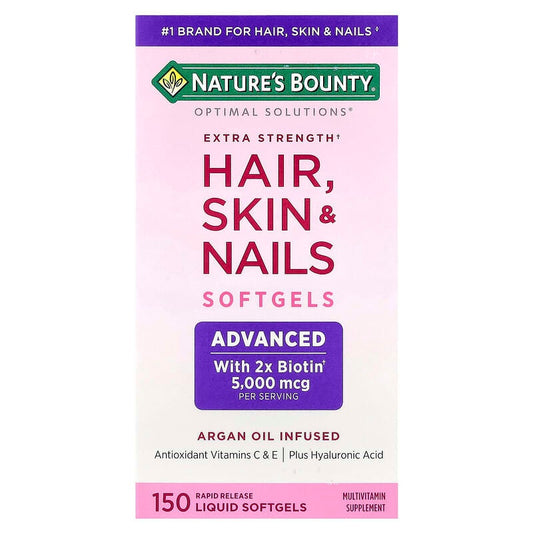 Nature's Bounty Hair, Skin & Nails Extra Strength , 150 Softgels