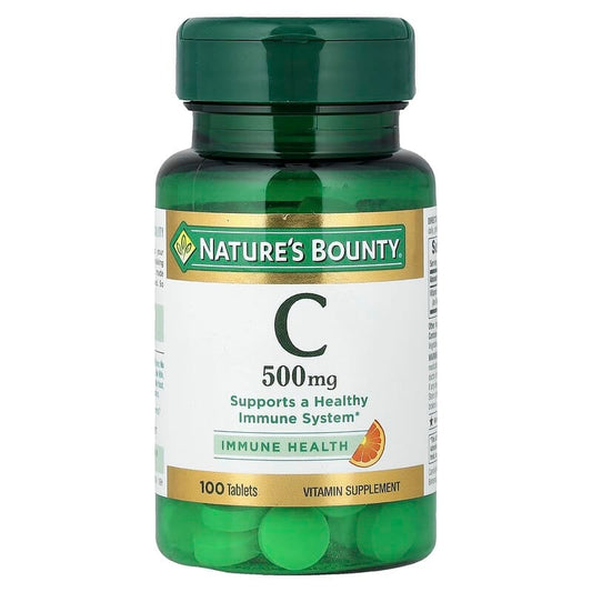 Nature's Bounty Vitamin C 500mg , 100 Tablets