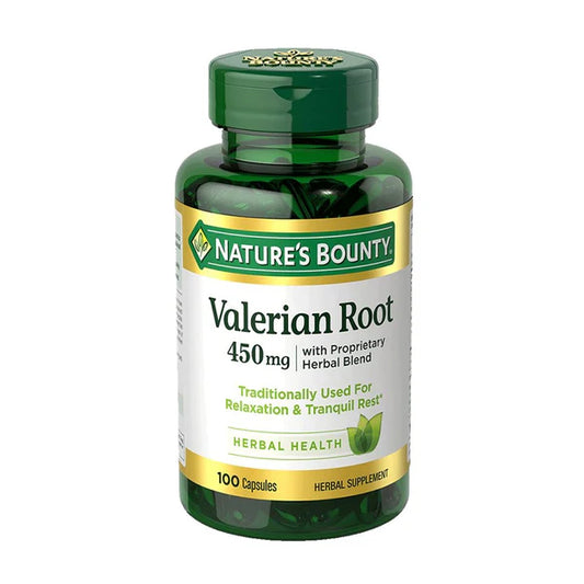 Nature's Bounty Valerian Root 450mg , 100 Capsules