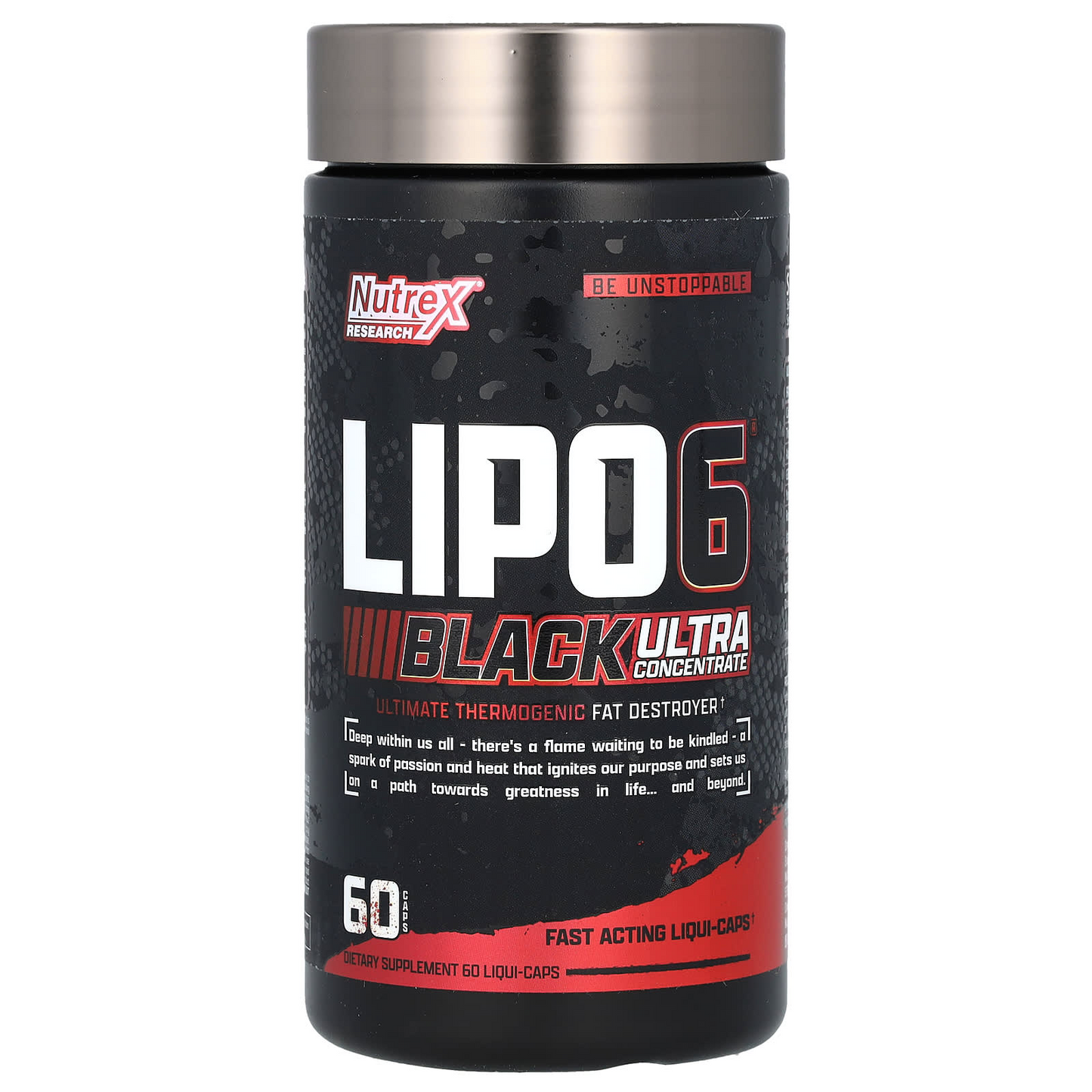Nutrex Lipo-6 Black UC, 60 Caps