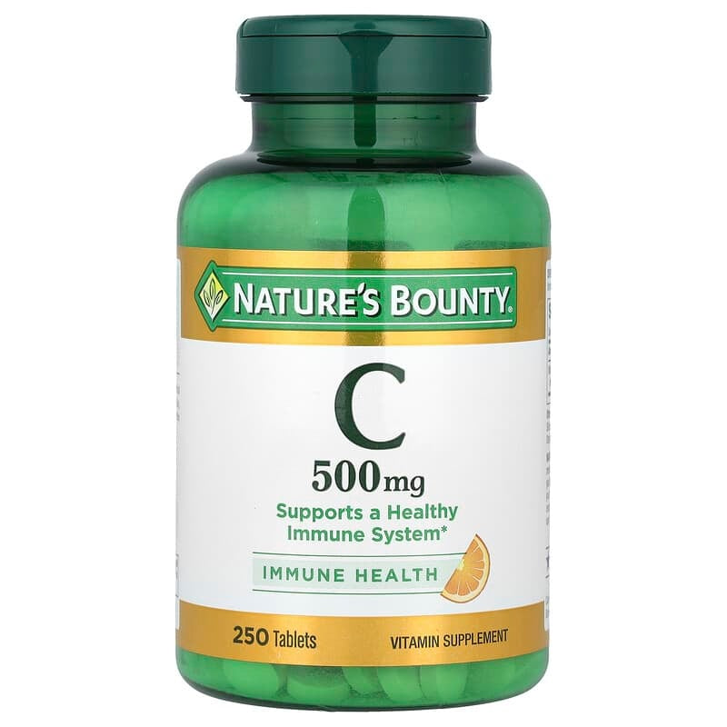 Nature's Bounty Vitamin C 500mg , 250 Tablets