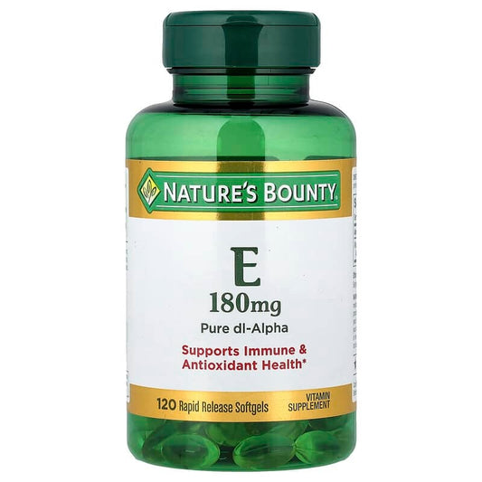 Nature's Bounty Vitamin E 180mg , 120 Rapid Release Softgels