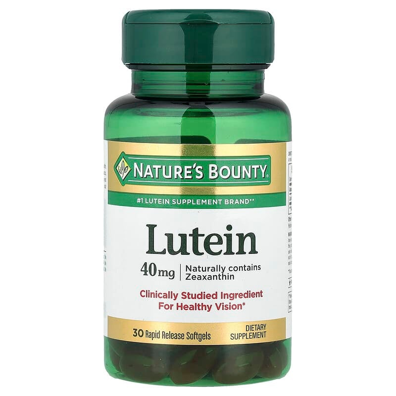 Nature's Bounty Lutein 40mg , 30 Softgels