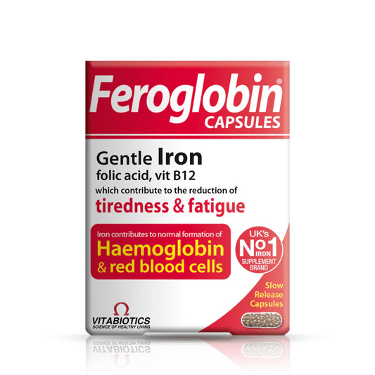 Vitabiotics Feroglobin B12 Capsules, 30 Capsules