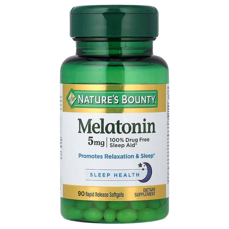 Nature's Bounty Melatonin 5 mg , 90 Softgel