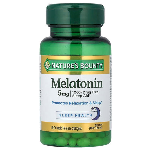 Nature's Bounty Melatonin 5 mg , 90 Softgel
