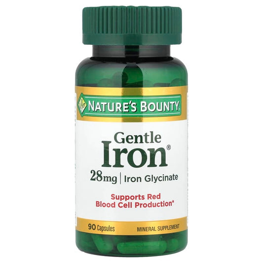 Nature's Bounty Gentle Iron 28mg , 90 Capsules