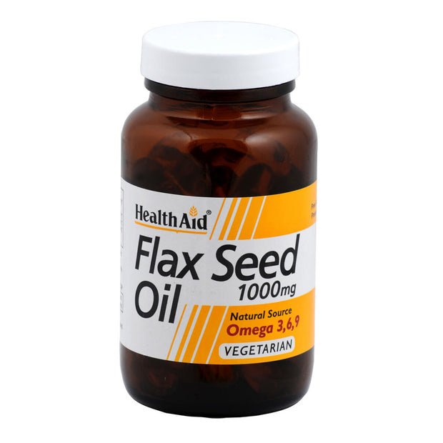 HealthAid Flaxseed Oil 1000mg,60 Capsules