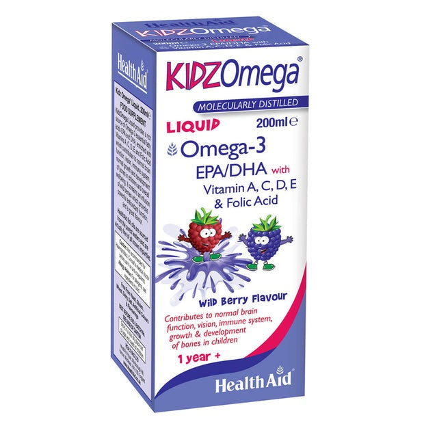 HealthAid KidzOmega (omega-3) liquid,200 Ml