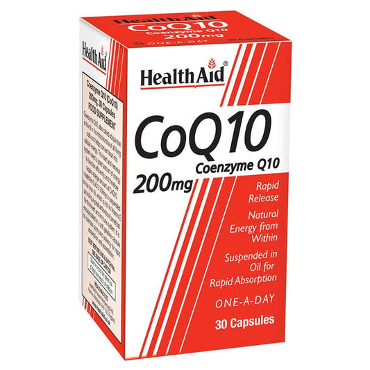HealthAid CoQ10 200mg , 30 Capsules