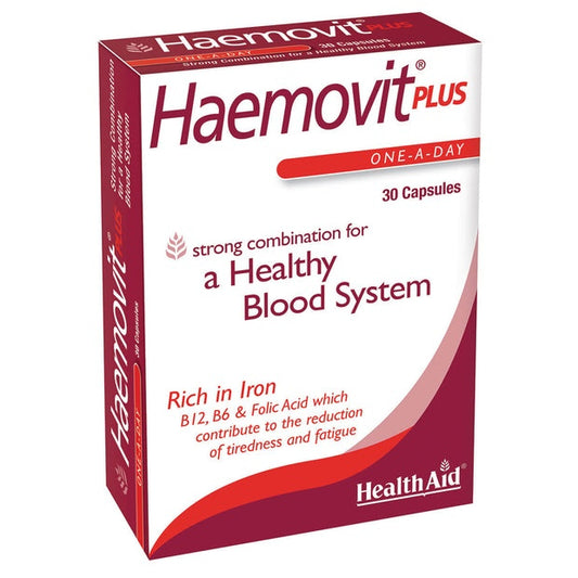 HealthAid Haemovit Plus, 30 Capsules