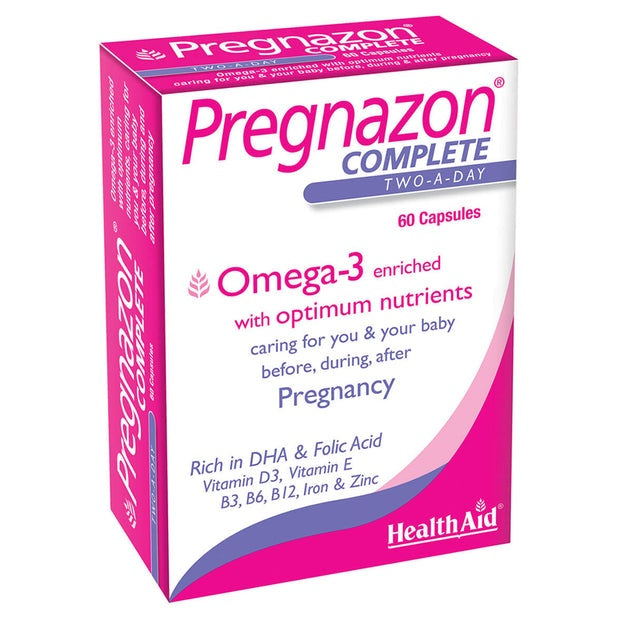 HealthAid Pregnazon Complete Omega-3, 30Capsules