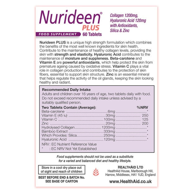 HealthAid Nurideen Plus , 60 Tablets
