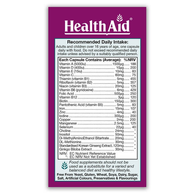 HealthAid MultiMax for Men,30 Capsules