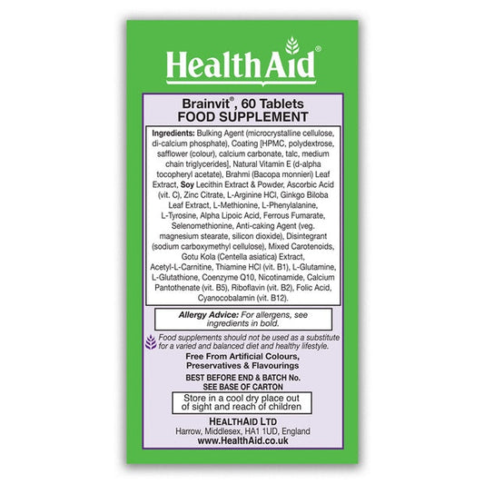 HealthAid Brainvit,60 Tablets