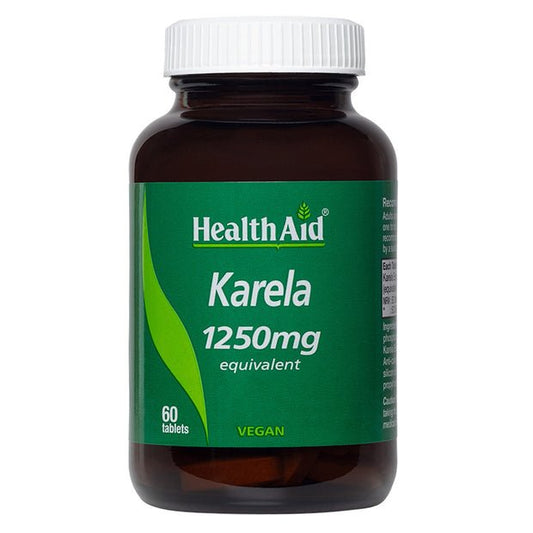 HealthAid Karela 1250mg, 60 Tablets