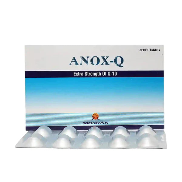 Anox-Q Tablets, 20  – Angel Human | CoQ10 & Antioxidant Formula for Heart & Energy Support Angel Human Health