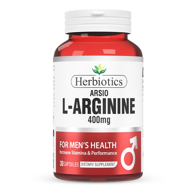 Herbiotics Arsio (L-Arginine 400mg),30 Capsules