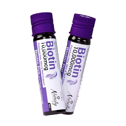 Nutrify BIOTIN-PRO (10,000 mcg) – Premium Hair, Skin & Nail Support Formula Nutrify