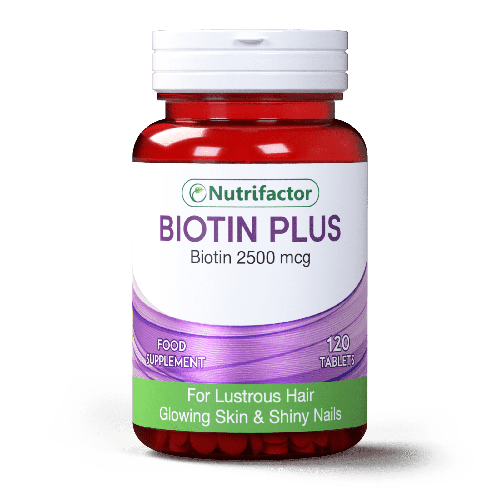 Nutrifactor Biotin Plus Men, - 120 tablets - Passion Pulse