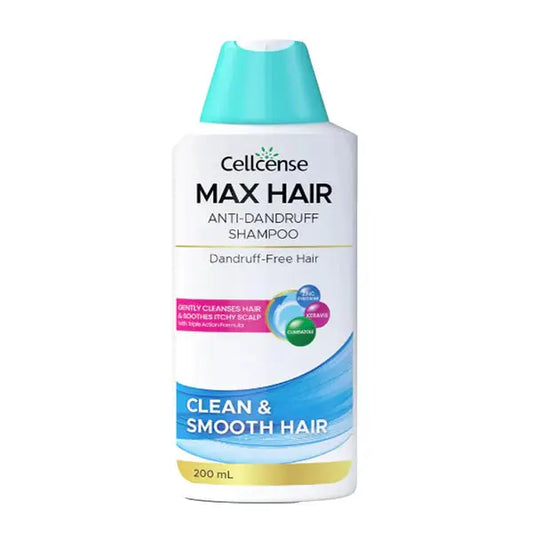 Cellcense Max Hair Anti-Dandruff Shampoo 200ML Nutrifactor