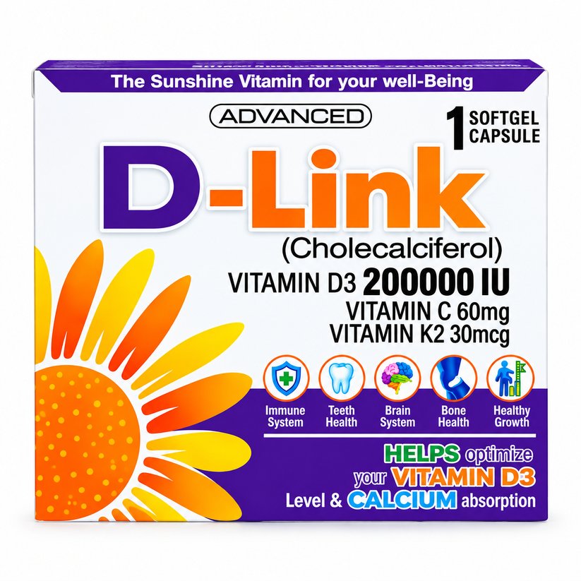 Bundle Offer - Nature's Bounty Vitamin B12 Methylcobalamin 1000mcg + D-Link Vitamin D
