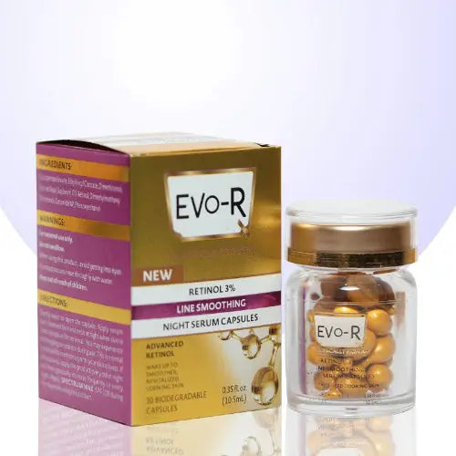 Crystolite Pharma EVO R 3% Night Serum Capsules