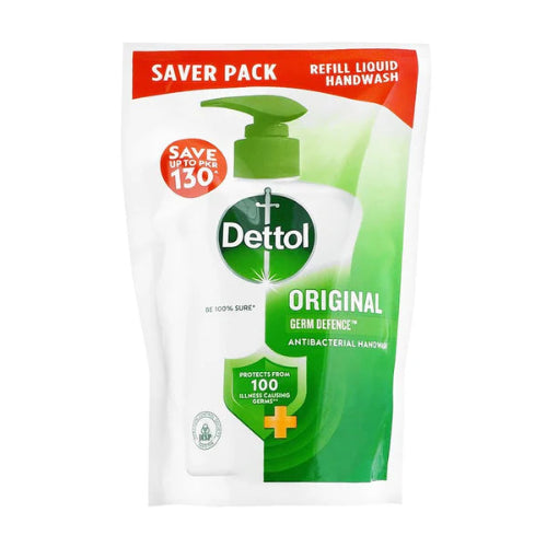 Dettol Original Antibacterial Liquid Handwash Refill, 375ml
