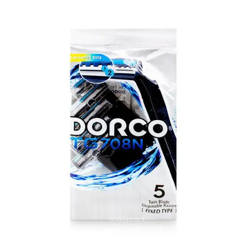 Dorco- Twin Blade Disposable Razors x 5 Dorco