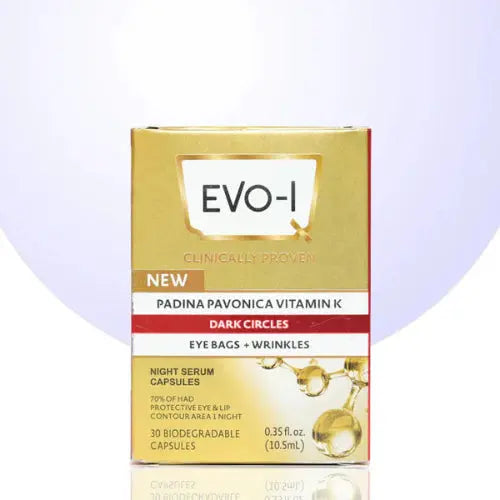EVO-I Padina Pavonica Vitamin K Night Serum Capsules, 30 Caps - Crystolite Pharma