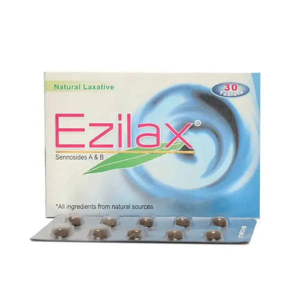 Ezilax Tablets, 30  – Himont | Natural Digestive & Constipation Relief Formula Himont