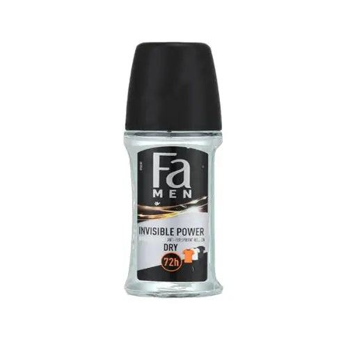 Fa Men Invisible Power 72H Protection Antiperspirant Dry Roll On, 50ml
