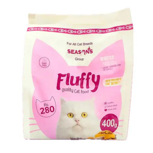 Fluffy Cat Food, 400 g
