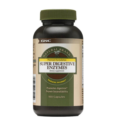 GNC Super Digestive Enzymes - 100 Capsules GNC