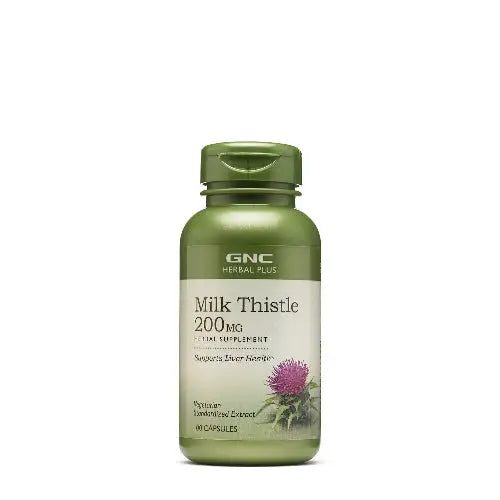 GNC Milk Thistle 200mg  100 Capsules GNC