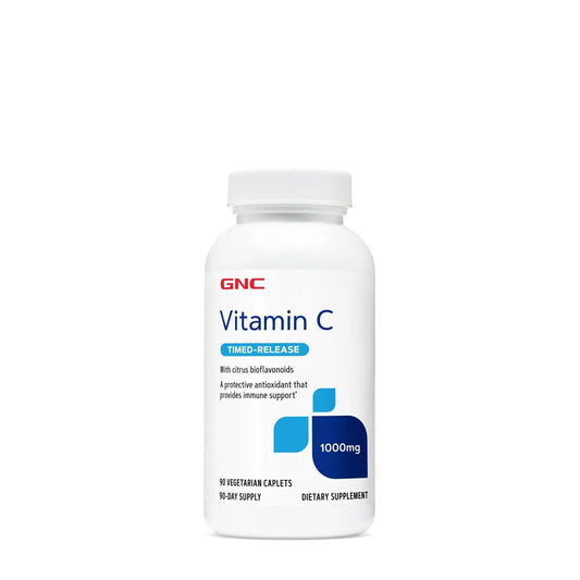 GNC Vitamin C 1000mg, 90 Caplets Nature's Bounty
