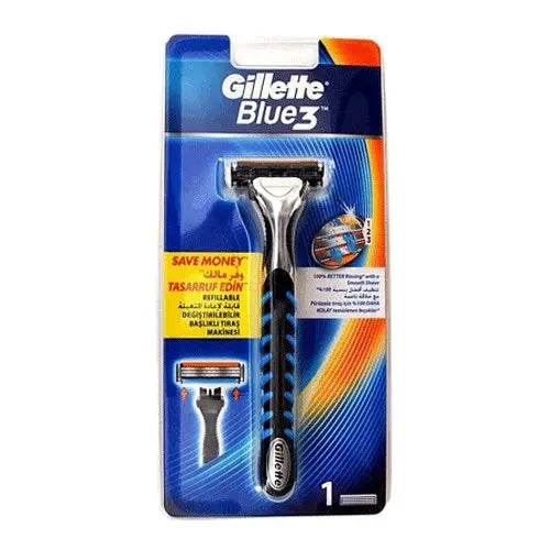Gillette Blue 3 System Shaving Razor, 1 Pc
