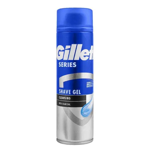 Gillette Series Moisturising Shave Gel with Charcoal, 200ml