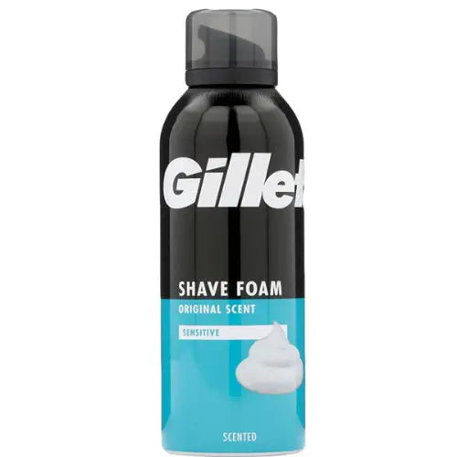 Gillette Shave Foam Original Scent Sensitive, 300 ml