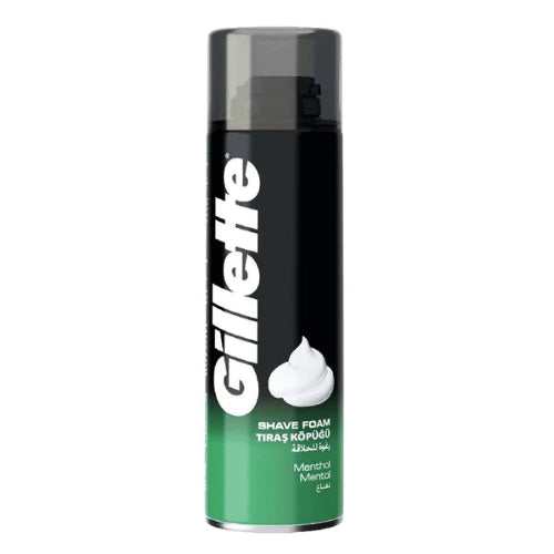 Gillette Menthol Shave Foam, 200ml