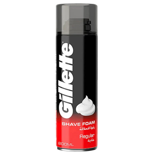 Gillette Shave Foam Regular, 200ml