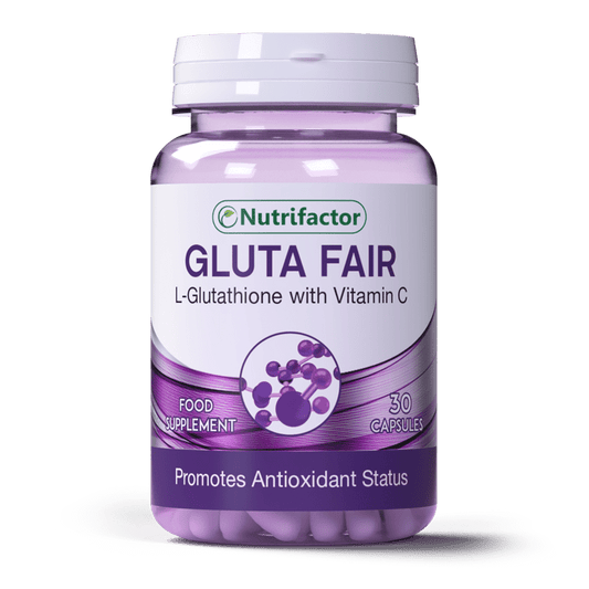 Nutrifactor Gluta Fair With vitamin C - 30 Capsules