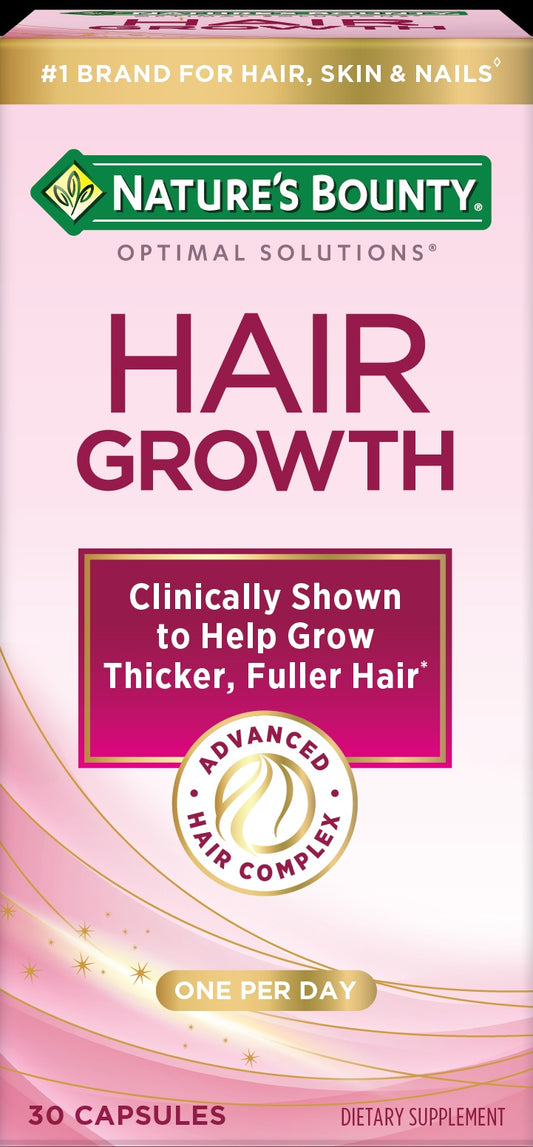 Nature's Bounty Hair Growth, 30 Capsules