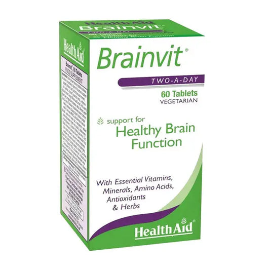 HealthAid Brainvit,60 Tablets - Passion Pulse