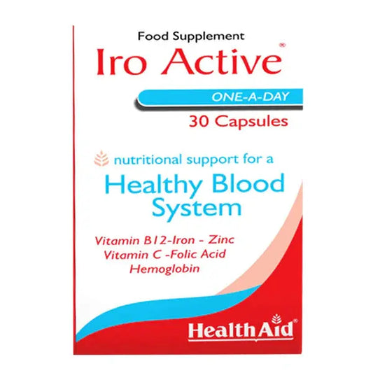 HealthAid Iro Active, 30 Capsules - Passion Pulse