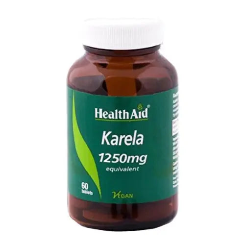 HealthAid Karela 1250mg, 60 Tablets