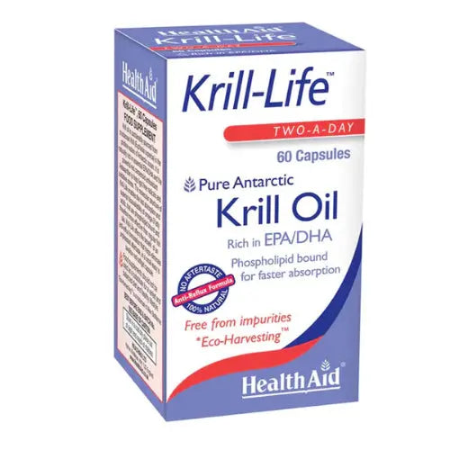 HealthAid Krill-Life, 60 Capsules